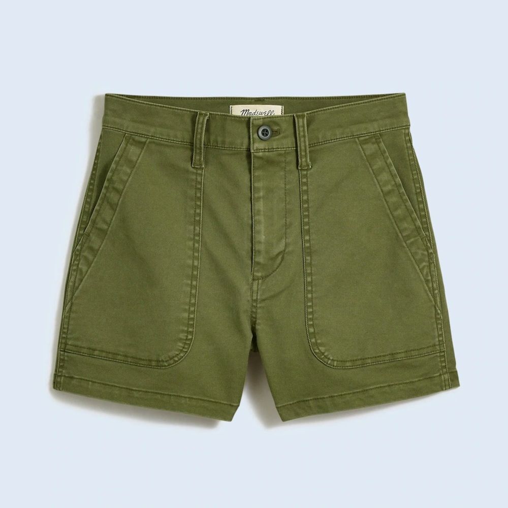 555 NWT madewell mc911 The Perfect Vintage Fatigue Short plus size 33